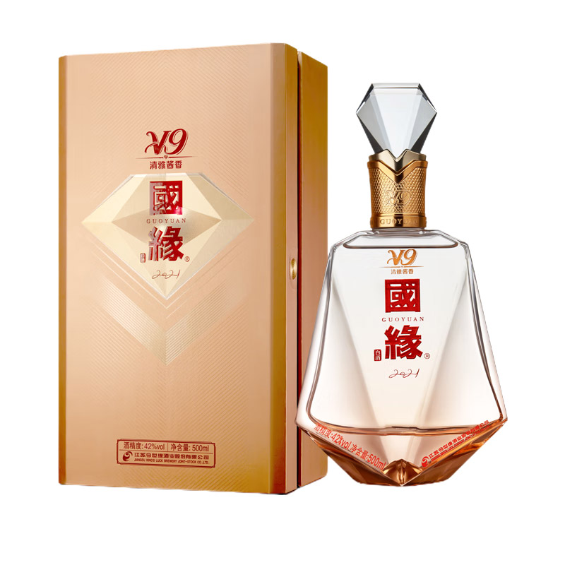 国缘V9清雅酱香型42度500ml*1
