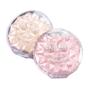 日本CANMAKE井田水润高光膏月光宝石玫瑰石英修容腮红胭脂粉正品