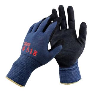 TOWA手套东兴518丁腈橡胶涂层手套 耐油防滑耐磨防割组装园林搬运