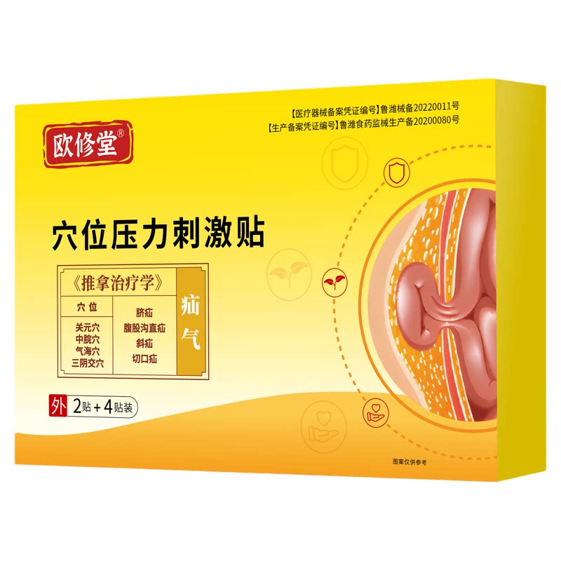 欧修堂疝气贴腹股沟中老年用特成膏药贴（器械）