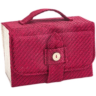 旅行茶具一壶四杯收纳布盒中式旅游便携手提茶壶棉麻包黑色旅行包