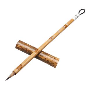 紫毫小楷毛笔瘦金体毛黑尖紫专业级书法专用狼紫毫小号文征明灵飞