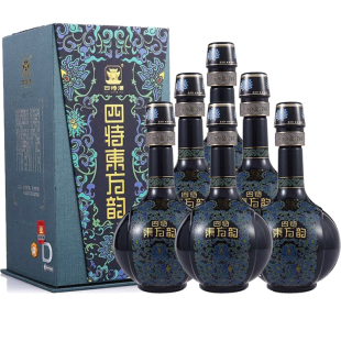 【四特酒】45度/52度四特东方韵雅韵整箱500ml*6瓶特香型白酒包邮
