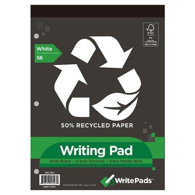 凯萨美式3孔A4拍纸本可撕活页本