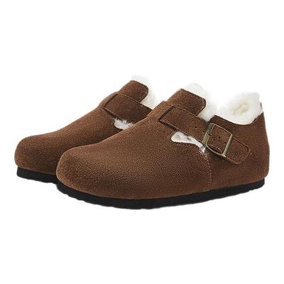 圆头复古休闲百搭平底单鞋