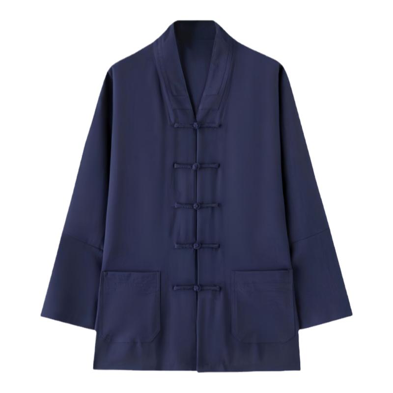 三清领道袍道领太极服练功居士服