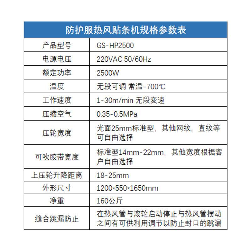 防水防护服压胶压边机热风缝边机热气缝合雨衣塑胶热封焊接压条机