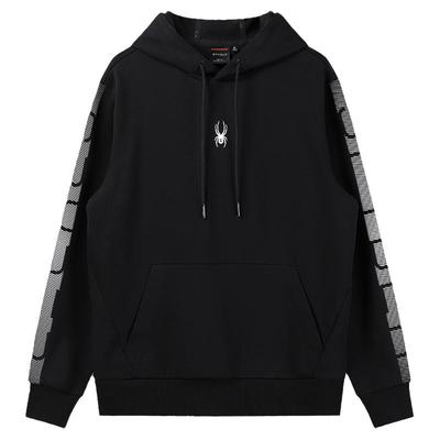 蜘蛛秋冬男女同款针织连帽卫衣