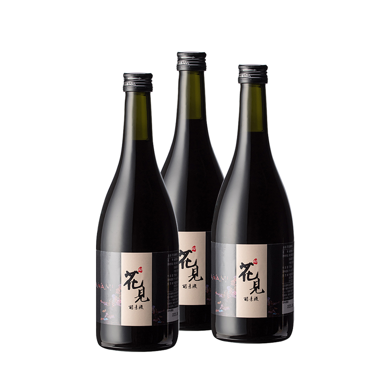 日本进口樱花见排宿花见酵素原液植物果蔬断食液断辟谷3瓶