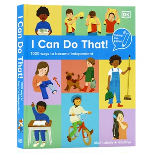 现货 DK我能行 I Can Do That 英文原版绘本 1000个让自己变得独立的方法 1000 Ways to Become Independent 儿童蒙氏教育早教启蒙