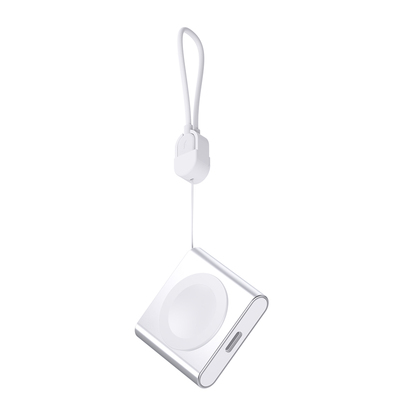 适用苹果s11手表充电器appleiWatch充电线s10s9s8s7无线充ultra3/2便携式自带挂绳Type-c接口磁吸底座