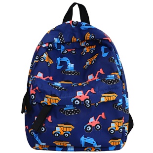 书包幼儿园男孩儿童外出小背包旅游旅行挖掘机大班男童女童出游