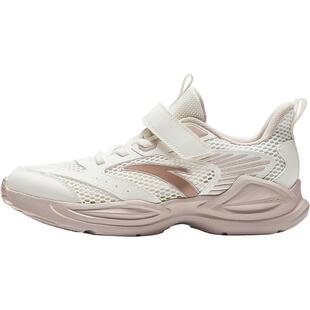 安踏童鞋女童鞋子2025夏季新款网面透气跑鞋女童运动鞋中大童跑鞋