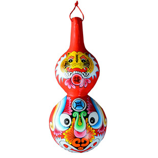 民间手工艺京剧社火马勺脸谱装饰挂件葫芦镇宅民俗仿古中式装修