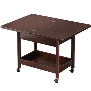 可移动沙发边几带轮带抽屉茶几现代小桌子床头侧边柜小户型小推车