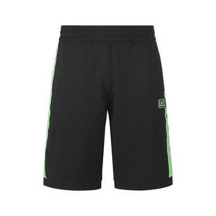 Armani阿玛尼EA7男士运动休闲短裤五分裤LOGO图案银泰百货 300095