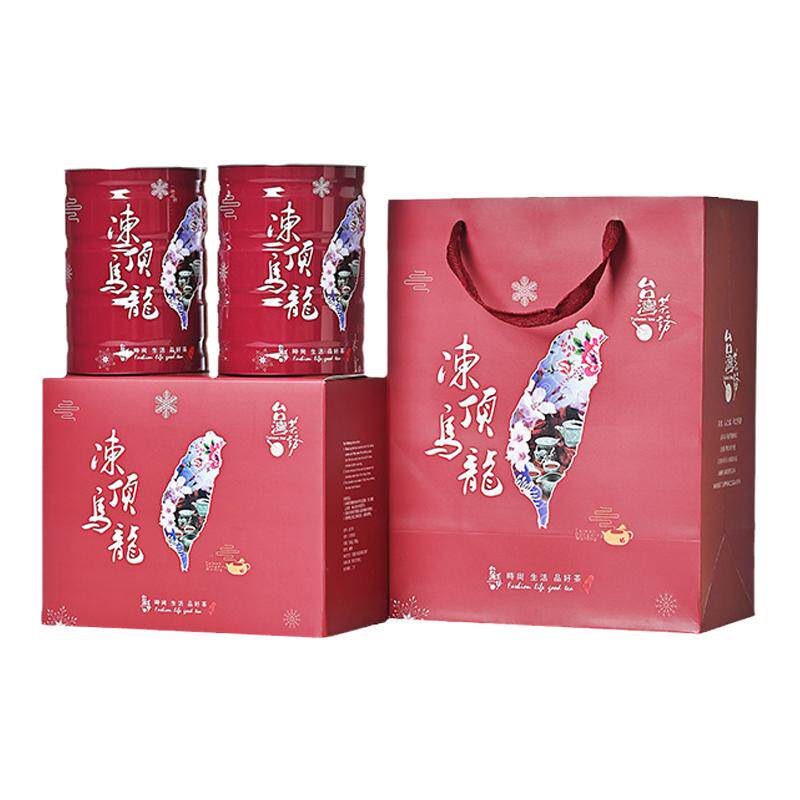 台湾高山茶冻顶乌龙茶龙眼木炭焙