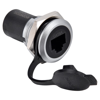 金属网口usb转接头母座连接器