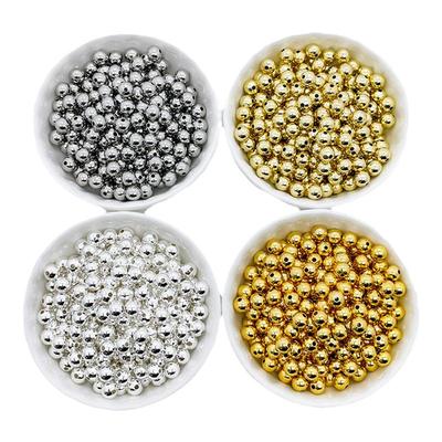包金保色DIY配件散珠定位珠隔珠
