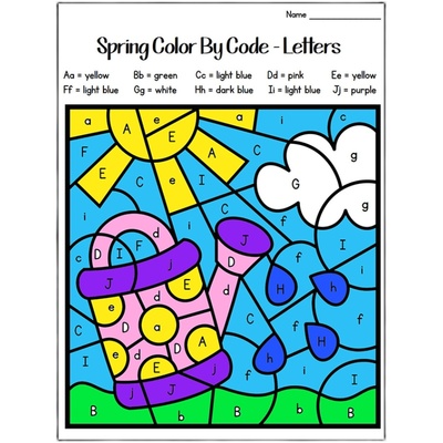 幼儿字母数字启蒙涂色练习册加减