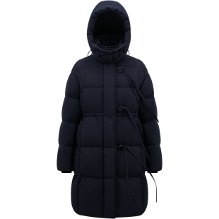 LINCCHIC金羽杰2025年冬季新款羽绒服大衣感中长款羽绒服女6266