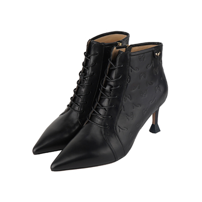 卡斯高时装靴百搭高跟