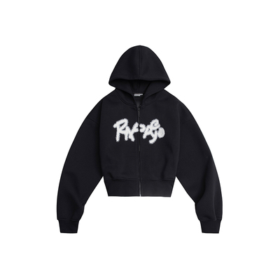 RAPPEYE连帽卫衣空气层开衫外套