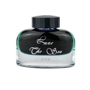 鸵鸟sheen彩墨渐变墨水金属光彩钢笔水爱琴海宝石非碳素变色墨水