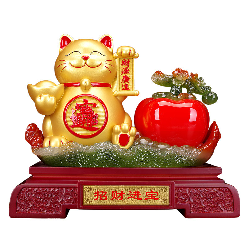 招财猫摆件铺前台开业礼品装饰品