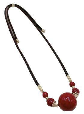 男女套装朱砂转运珠网红锁骨链