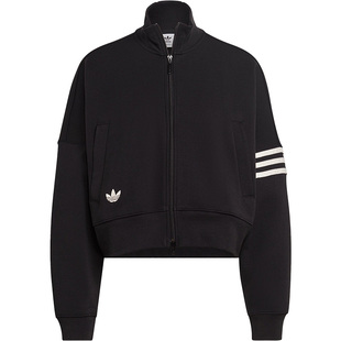 Adidas/阿迪达斯官方正品 TRACKTOP 女子休闲运动夹克外套 IB7317