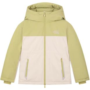 暇步士童装女童羽绒服25冬新品大童蓄热保暖连帽儿童加厚户外外套