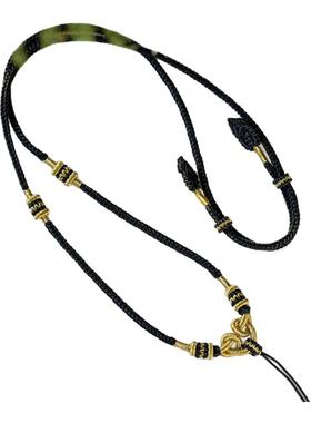 佛牌绳挂链手工八股双钱结吊链项链玉链毛衣链如意结金丝线挂件编