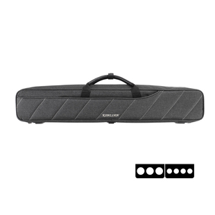 KONLLEN万世康伦台球杆包7孔九球软包1/2杆桶台球杆盒大头桌球杆