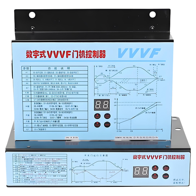 展鹏门机变频器 VVVF门机控制器 FE-D3000-A-G1-V卧式 立式 配件