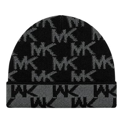 MICHAEL KORS BEANIE MK官方满印字母帽子秋冬季男女保暖针织帽