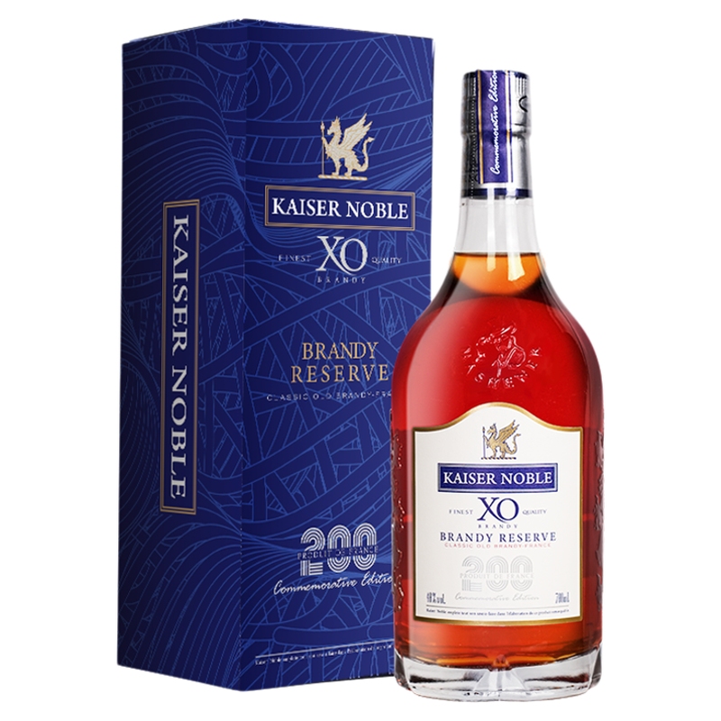【200限定礼盒】凯萨贵族法国进口白兰地xo洋酒40度烈酒正品700ml