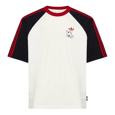 Adidas阿迪达斯三叶草男装女装2026夏季新款MICKEY运动短袖KU3100