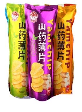 整箱小包装好吃的女生咸味山药片