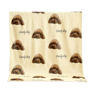 定制宠物照片纪念毛毯法兰绒亲肤装饰沙发盖创意应援个性周边礼物