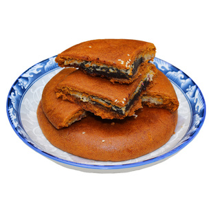 陆良天光荞三香老式大月饼手工小粑粑糕点早餐豆沙零食整箱包邮