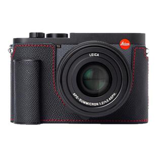 适用于徕卡Q皮套保护壳 leica Q3保护套真皮底座相机包 头层牛皮