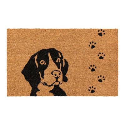 印度进口手工编织椰棕地垫