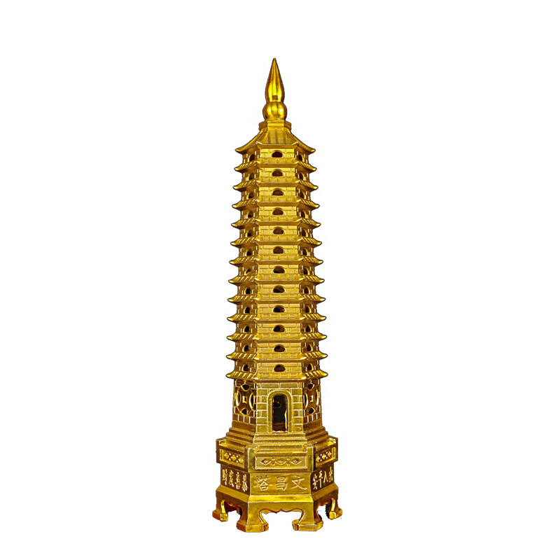 文冒塔考公上岸礼物文昌塔铜9层