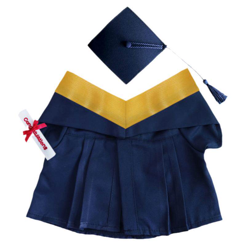 港迪毕业公仔袍博士帽学士袍硕士服科技大学HKUST饼饼贝儿同款