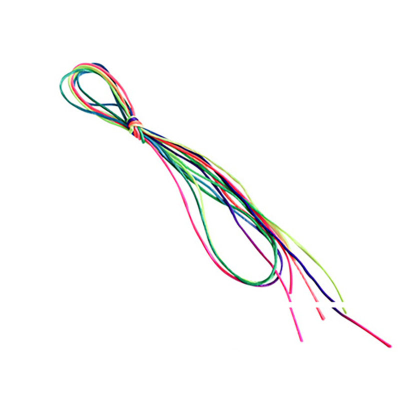 韩系森系儿童七彩编发彩绳