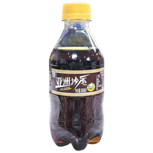 4箱亚洲沙示汽水300ml*24瓶装 正品沙士碳酸饮料金典沙示整箱包邮