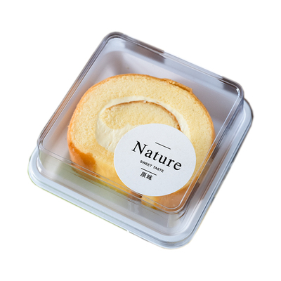 班戟包装盒防雾方形瑞士卷蛋糕盒