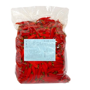 云南小米辣椒新鲜泡红辣椒咸菜下饭菜农家自种特辣小米椒餐饮批发