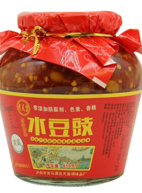四川特产武天富水豆鼓开胃菜调料